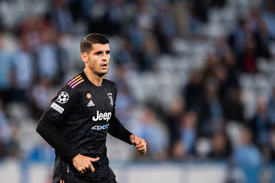 Alvaro Morata of Juventus