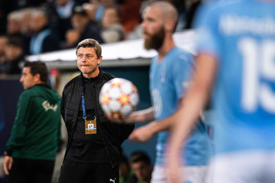 Jon Dahl Tomasson, head coach of Malmö FF