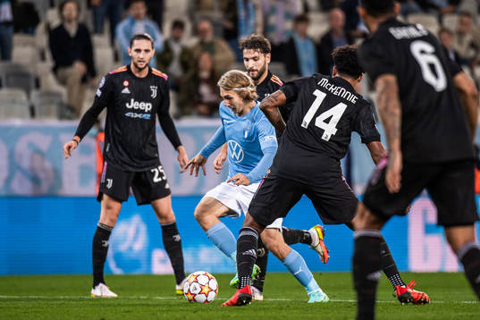 Sebastian Nanasi of Malmö FF