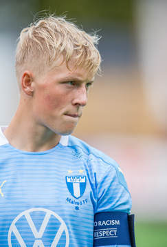 Melker Widell of Malmö FF