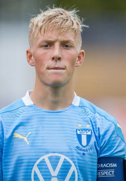 Melker Widell of Malmö FF
