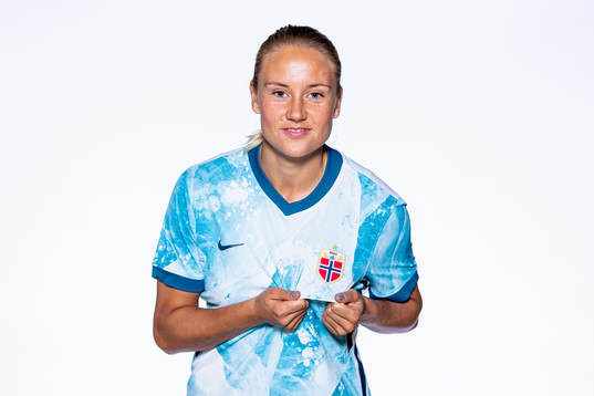 Lisa Fjeldstad Naalsund of the Norwegian women’s national