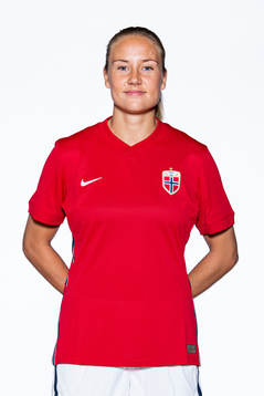 Lisa Fjeldstad Naalsund of the Norwegian women’s national