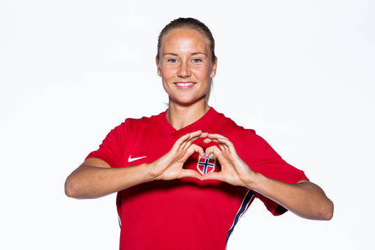 Lisa Fjeldstad Naalsund of the Norwegian women’s national