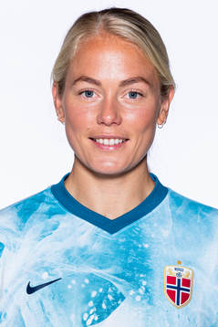 Guro Bergsvand of the Norwegian women’s national football