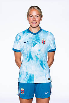 Guro Bergsvand of the Norwegian women’s national football