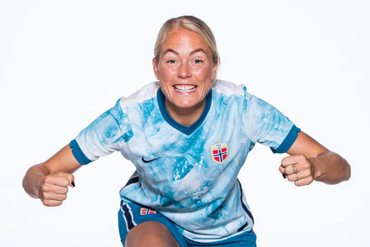 Guro Bergsvand of the Norwegian women’s national football
