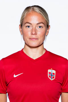 Guro Bergsvand of the Norwegian women’s national football