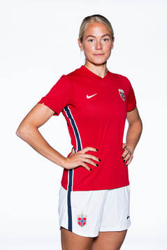 Guro Bergsvand of the Norwegian women’s national football