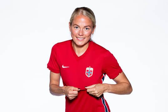Guro Bergsvand of the Norwegian women’s national football