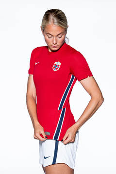 Guro Bergsvand of the Norwegian women’s national football