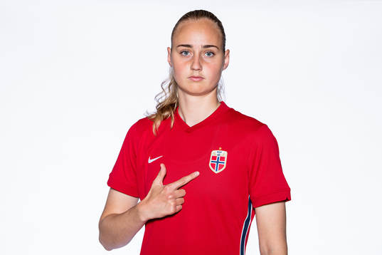 Emilie Bragstad of the Norwegian women’s national