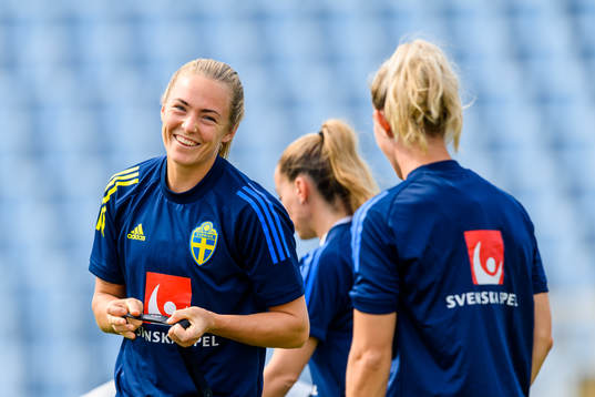 Magdalena Eriksson of the Swedish women's national football
