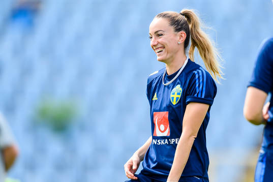 Kosovare Asllani of the Swedish women's national football