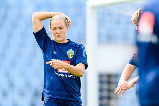 Magdalena Eriksson of the Swedish women's national football