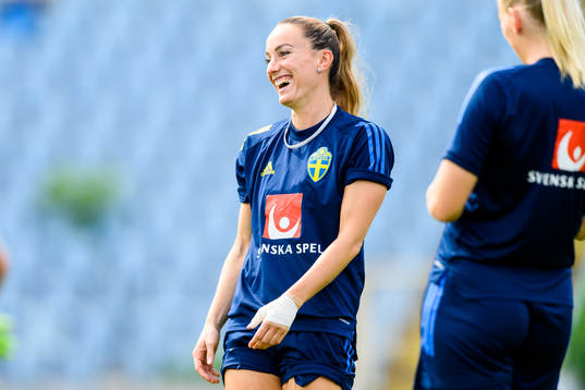 Kosovare Asllani of the Swedish women's national football