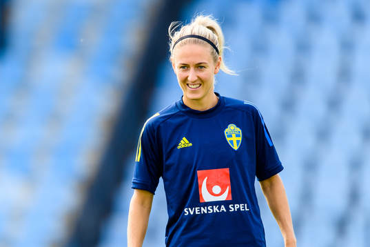Emma Kullberg of the Swedish women's national football team