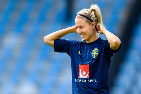 Emma Kullberg of the Swedish women's national football team