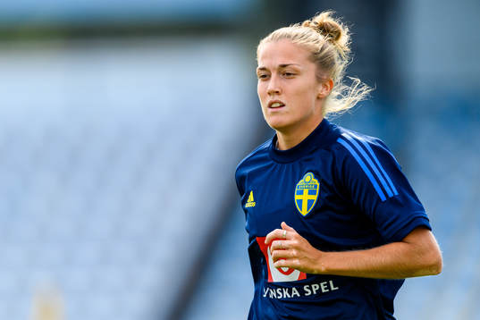 Filippa Angeldahl of the Swedish women's national football