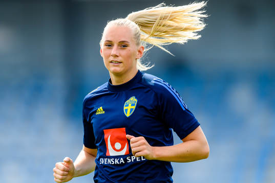 Stina Blackstenius of the Swedish women's national football