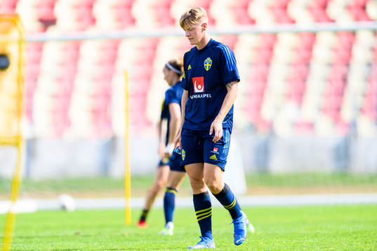 Nilla Fischer of the Swedish women's national football team