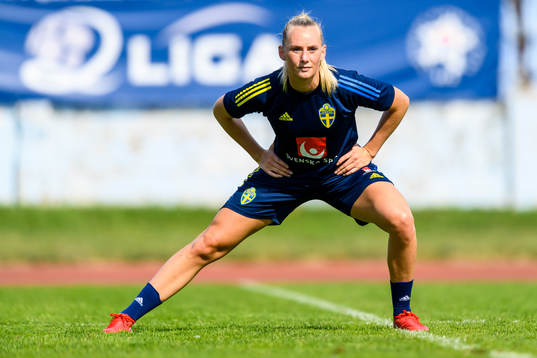 Stina Blackstenius of the Swedish women's national football