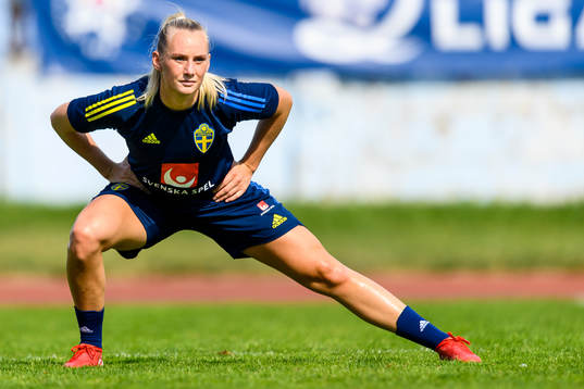 Stina Blackstenius of the Swedish women's national football