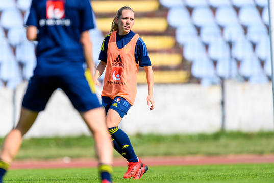 Elin Rubensson of the Swedish women's national football team