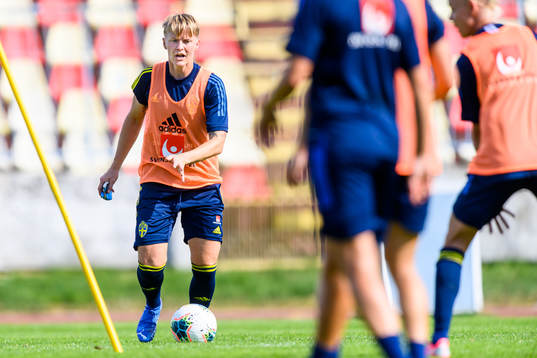 Nilla Fischer of the Swedish women's national football team