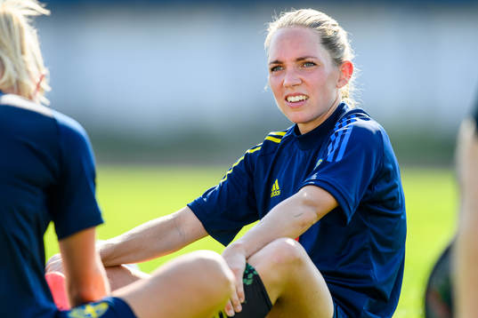 Elin Rubensson of the Swedish women's national football team