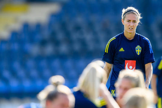 Emma Kullberg of the Swedish women's national football team