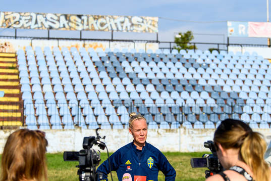 Caroline Seger of the Swedish women's national football