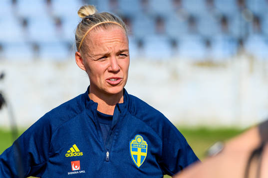 Caroline Seger of the Swedish women's national football