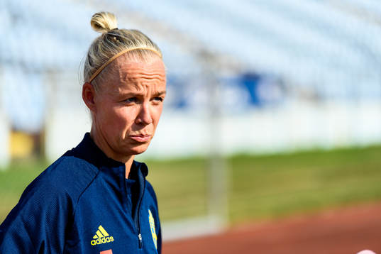 Caroline Seger of the Swedish women's national football