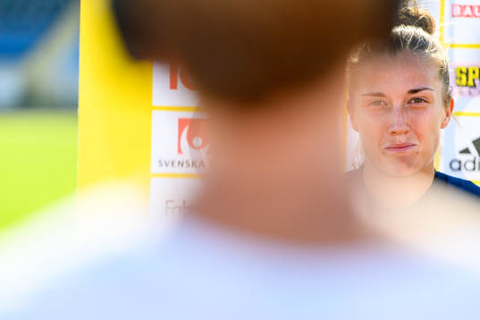 Filippa Angeldahl of the Swedish women's national football