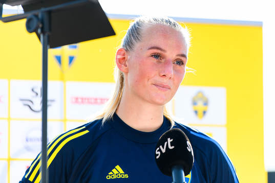 Stina Blackstenius of the Swedish women's national football