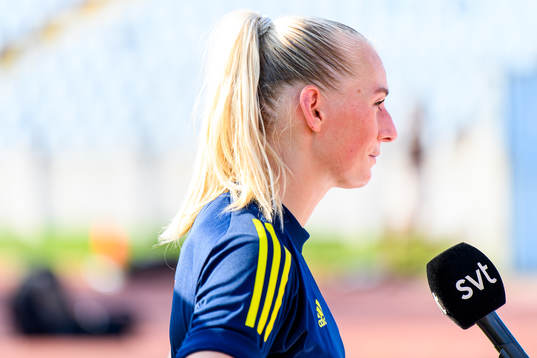 Stina Blackstenius of the Swedish women's national football