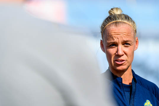 Caroline Seger of the Swedish women's national football