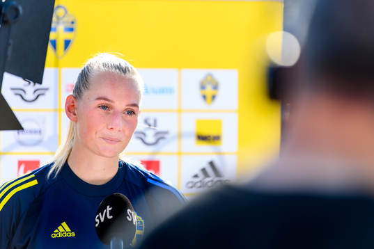 Stina Blackstenius of the Swedish women's national football