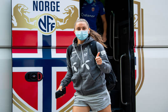Vilde Bøe Risa of the Norwegian women's national football