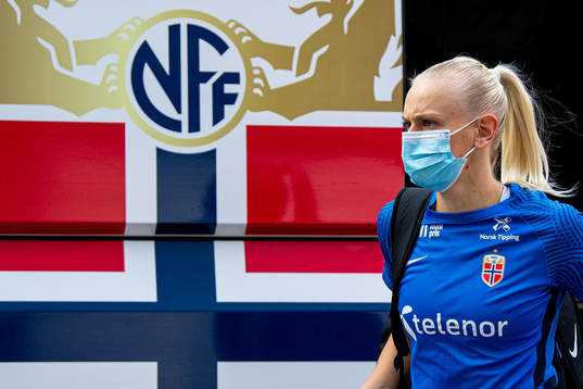Karina Sævik of the Norwegian women's national football