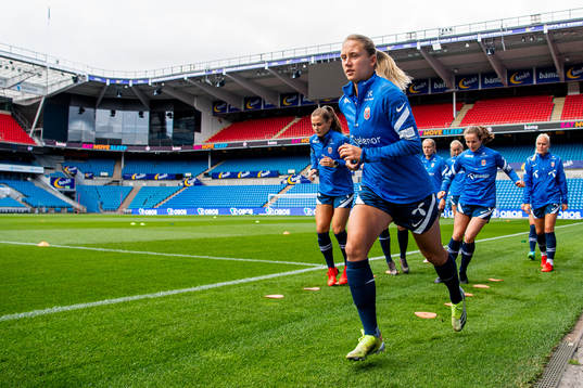 Lisa Fjeldstad Naalsund of the Norwegian women's national