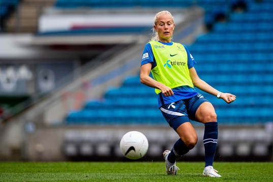 Guro Bergsvand of the Norwegian women's national football
