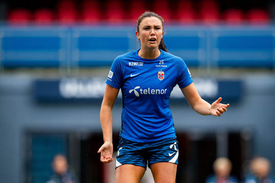 Ingrid Syrstad Engen of the Norwegian women's national