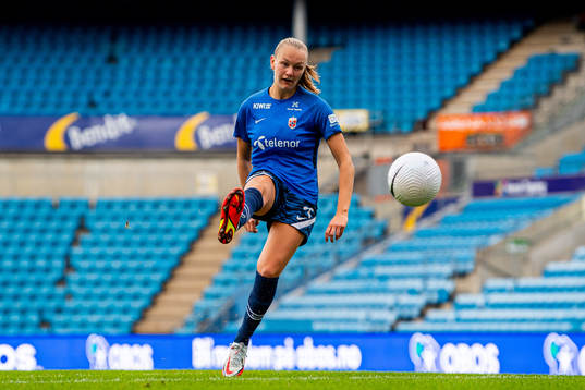 Frida Maanum of the Norwegian women's national football team