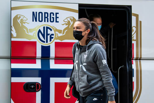 Ingrid Syrstad Engen of the Norwegian women's national