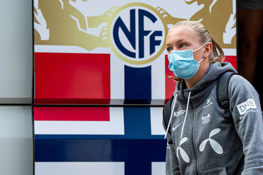 Frida Maanum of the Norwegian women's national football