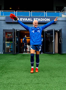 Maria Thorisdottir of the Norwegian women's national