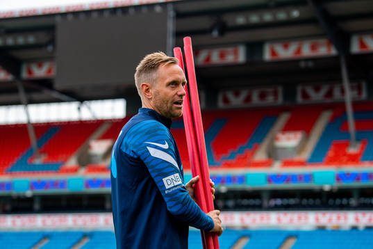 Martin Sjögren, head coach of the Norwegian women's