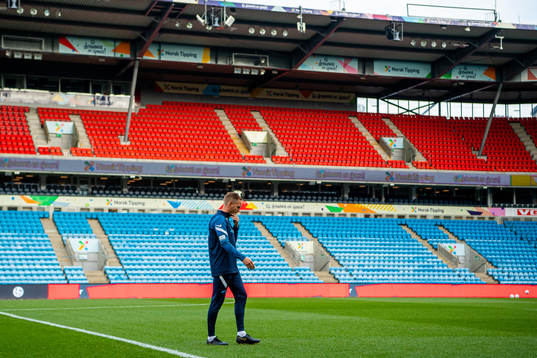 Martin Sjögren, head coach of the Norwegian women's